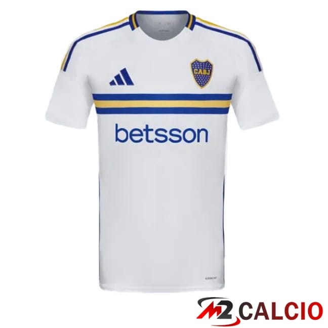 Maglie Calcio Personalizzate,Tute Calcio Squadre,Maglia Nazionale Italiana Calcio | Maglie Calcio Boca Juniors Seconda Bianco 2024/2025