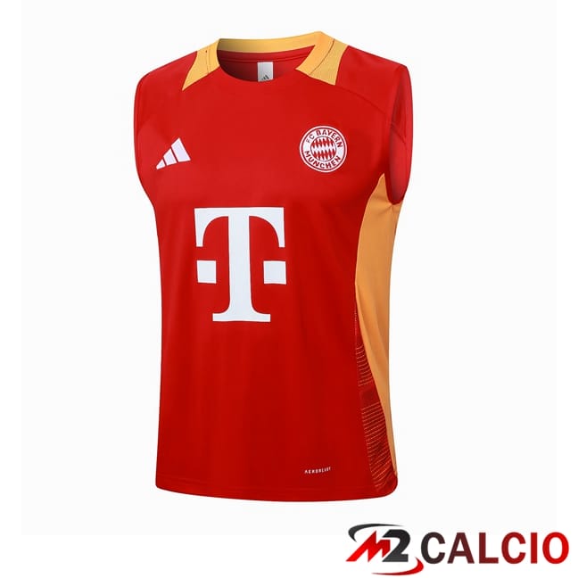 Maglie Calcio Personalizzate,Tute Calcio Squadre,Maglia Nazionale Italiana Calcio | Canotta Allenamento Bayern Monaco Rosso 2024/2025