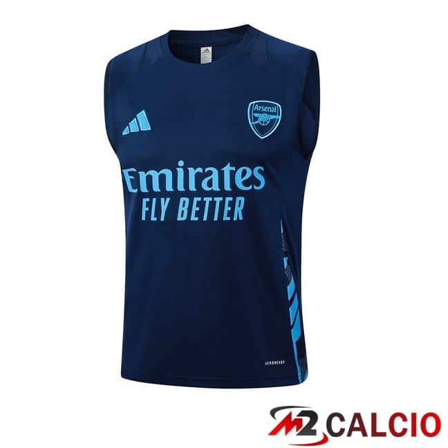 Maglie Calcio Personalizzate,Tute Calcio Squadre,Maglia Nazionale Italiana Calcio | Canotta Allenamento Arsenal Blu Reale 2024/2025