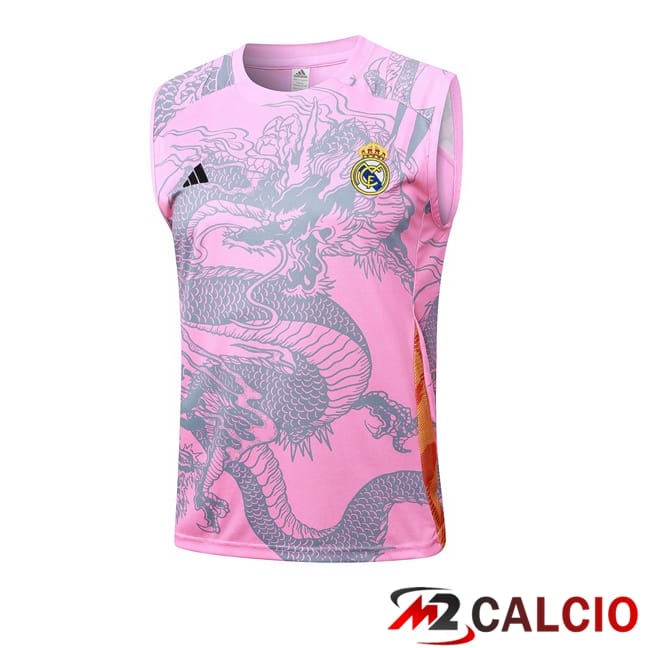 Maglie Calcio Personalizzate,Tute Calcio Squadre,Maglia Nazionale Italiana Calcio | Canotta Allenamento Real Madrid Rosa 2024/2025