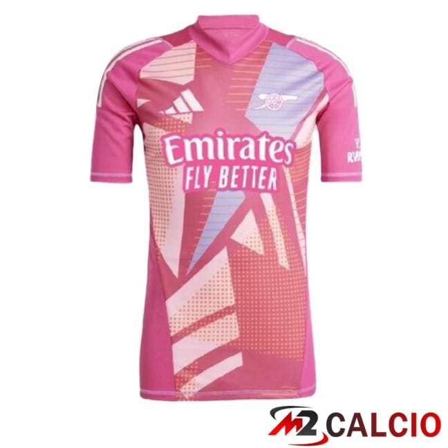 Maglie Calcio Personalizzate,Tute Calcio Squadre,Maglia Nazionale Italiana Calcio | Maglie Calcio Arsenal Portiere Rosa 2024/2025