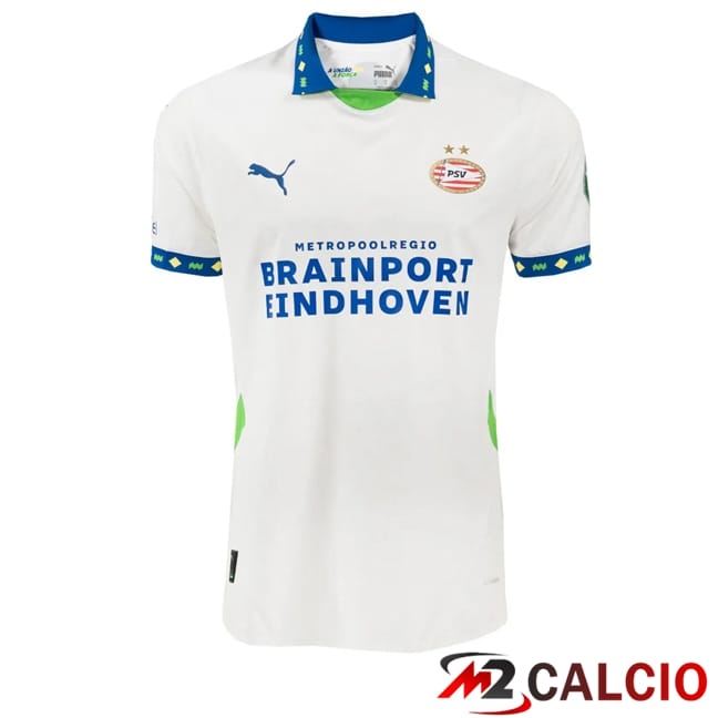 Maglie Calcio Personalizzate,Tute Calcio Squadre,Maglia Nazionale Italiana Calcio | Maglie Calcio PSV Eindhoven Terza 2024/2025