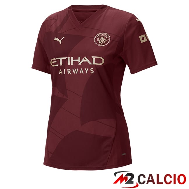 Maglie Calcio Personalizzate,Tute Calcio Squadre,Maglia Nazionale Italiana Calcio | Maglie Calcio Manchester City Donna Terza 2024/2025
