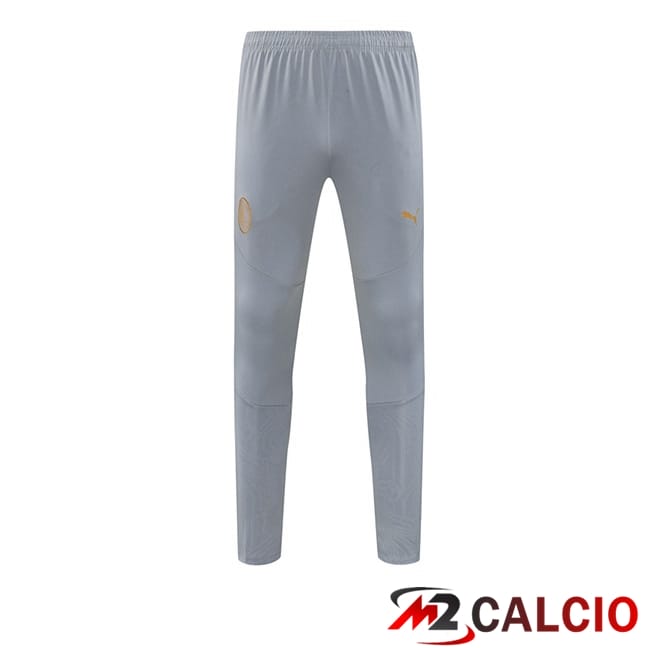 Maglie Calcio Personalizzate,Tute Calcio Squadre,Maglia Nazionale Italiana Calcio | Pantaloni Da Allenamento AC Milan Grigio 2024/2025