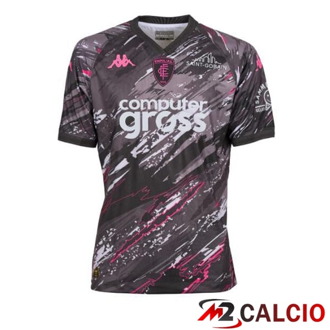 Maglie Calcio Personalizzate,Tute Calcio Squadre,Maglia Nazionale Italiana Calcio | Maglie Calcio Empoli FC Terza Grigio 2024/2025