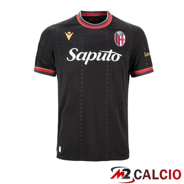 Maglie Calcio Personalizzate,Tute Calcio Squadre,Maglia Nazionale Italiana Calcio | Maglie Calcio Bologna Terza Nero 2024/2025