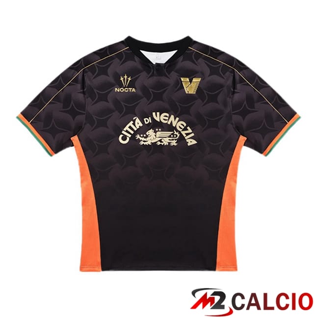 Maglie Calcio Personalizzate,Tute Calcio Squadre,Maglia Nazionale Italiana Calcio | Maglie Calcio Venise FC Prima Nero 2024/2025
