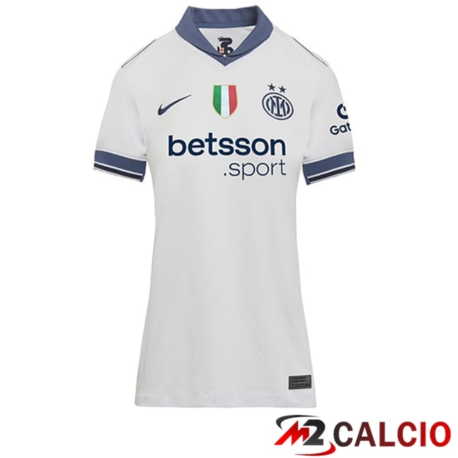Maglie Calcio Personalizzate,Tute Calcio Squadre,Maglia Nazionale Italiana Calcio | Maglie Calcio Inter Milan Donna Seconda 2024/2025