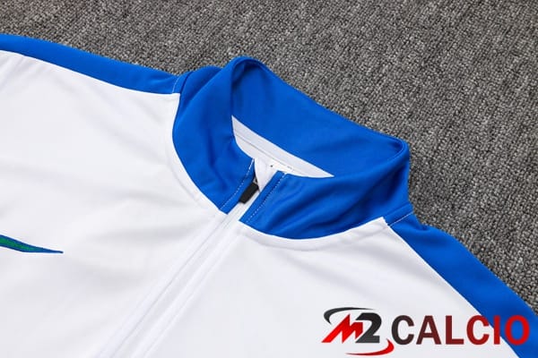 Insieme Tuta Calcio Brasile Bianco 2024/2025
