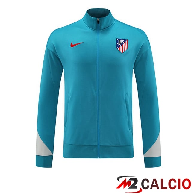 Maglie Calcio Personalizzate,Tute Calcio Squadre,Maglia Nazionale Italiana Calcio | Giacca Calcio Atletico Madrid Blu 2024/2025