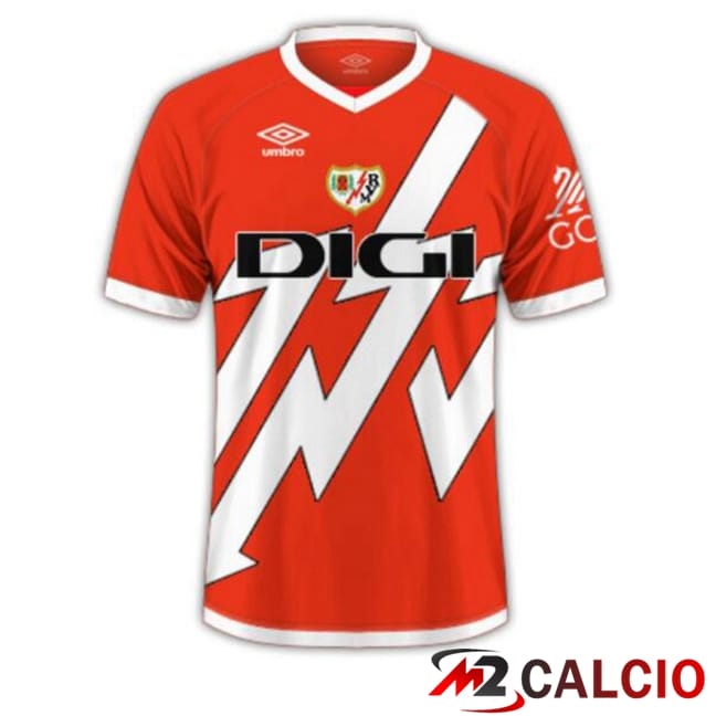 Maglie Calcio Personalizzate,Tute Calcio Squadre,Maglia Nazionale Italiana Calcio | Maglie Calcio Rayo Vallecano Seconda Rosso 2024/2025