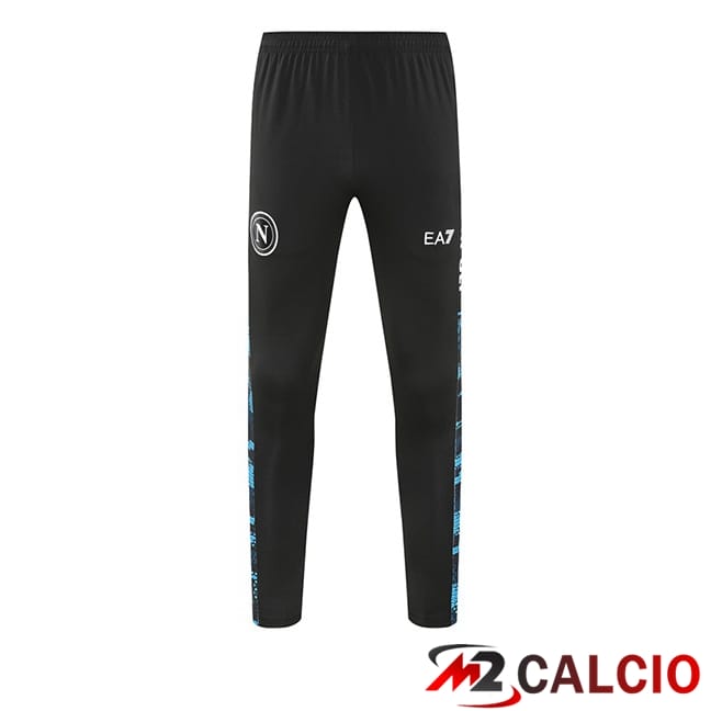 Maglie Calcio Personalizzate,Tute Calcio Squadre,Maglia Nazionale Italiana Calcio | Pantaloni Da Allenamento SSC Napoli Nero 2024/2025