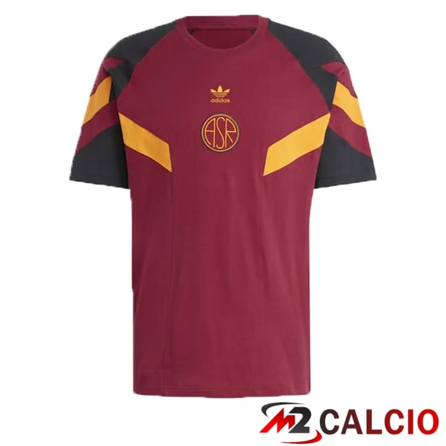 Maglie Calcio Personalizzate,Tute Calcio Squadre,Maglia Nazionale Italiana Calcio | Maglie Calcio As Roma Edizione Speciale Rosso 2024/2025