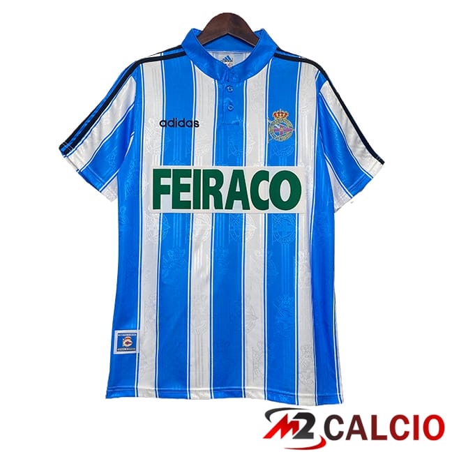 Maglie Calcio Personalizzate,Tute Calcio Squadre,Maglia Nazionale Italiana Calcio | Maglie Calcio Sportivo La Coruna Retro Prima 1997/1998