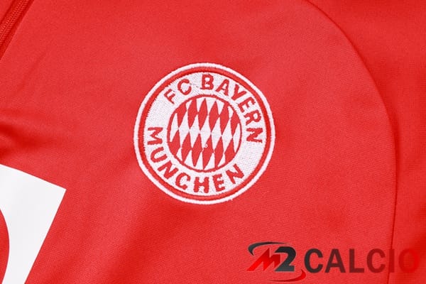 Insieme Tuta Calcio Bayern Monaco Rosso 2024/2025