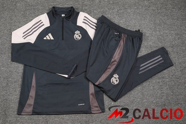 Insieme Tuta Calcio Real Madrid Grigio 2024/2025