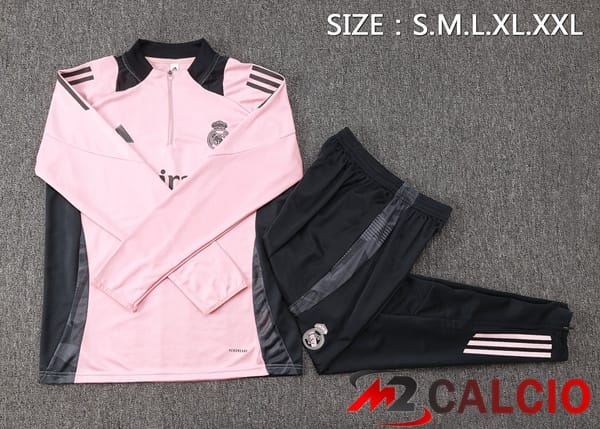 Insieme Tuta Calcio Real Madrid Rosa 2024/2025