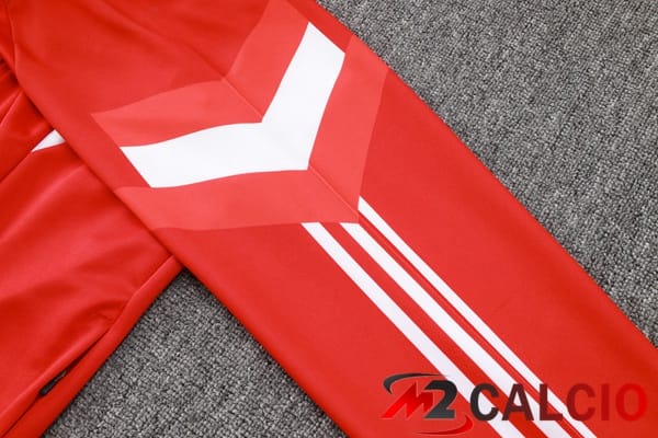 Insieme Tuta Calcio - Giacca Bayern Monaco Rosso 2024/2025