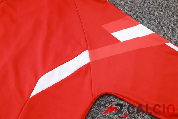 Insieme Tuta Calcio - Giacca Bayern Monaco Rosso 2024/2025
