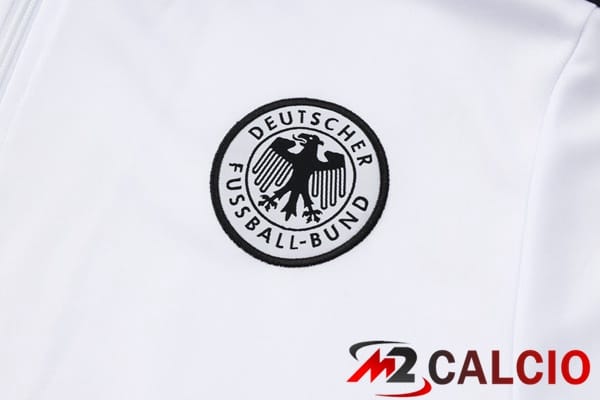 Insieme Tuta Calcio - Giacca Germania Bianco 2024/2025
