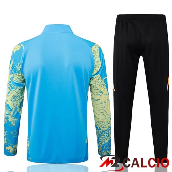 Insieme Tuta Calcio - Giacca Real Madrid Blu 2024/2025