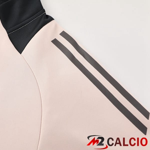 Insieme Tuta Calcio - Giacca Real Madrid Rosa 2024/2025