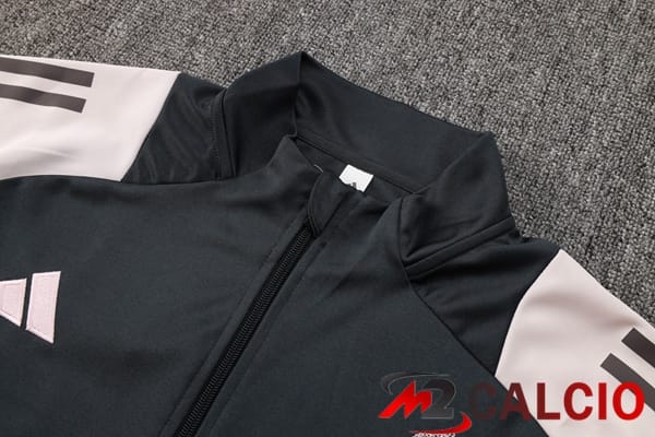Insieme Tuta Calcio - Giacca Real Madrid Grigio 2024/2025