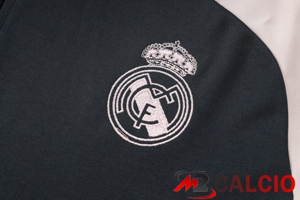 Insieme Tuta Calcio - Giacca Real Madrid Grigio 2024/2025