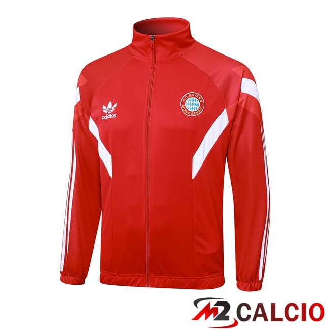Giacca Calcio Bayern Monaco Rosso 2024/2025