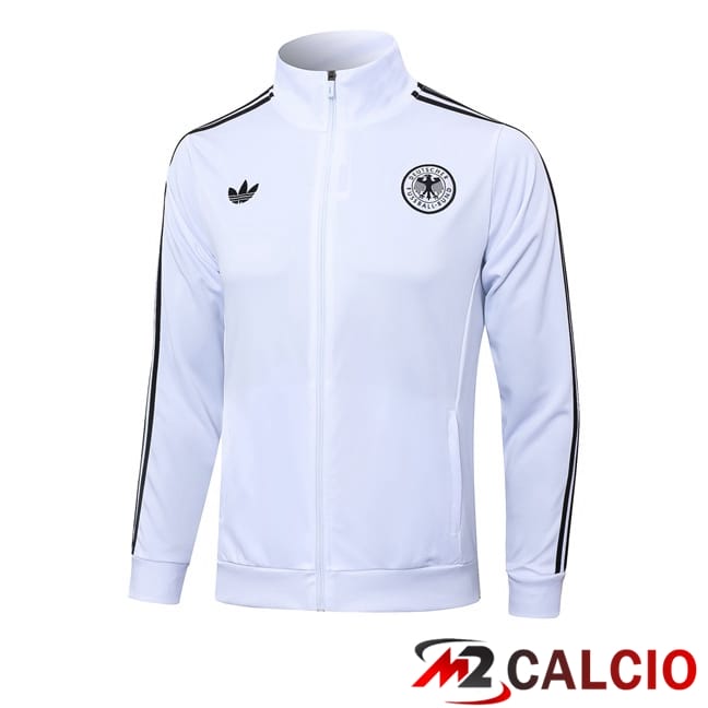 Maglie Calcio Personalizzate,Tute Calcio Squadre,Maglia Nazionale Italiana Calcio | Giacca Calcio Germania Bianco 2024/2025