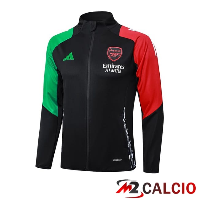 Maglie Calcio Personalizzate,Tute Calcio Squadre,Maglia Nazionale Italiana Calcio | Giacca Calcio Arsenal Nero Rosso Verde 2024/2025