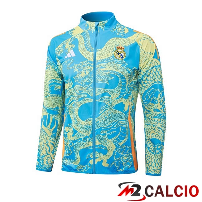 Giacca Calcio Real Madrid Blu 2024/2025