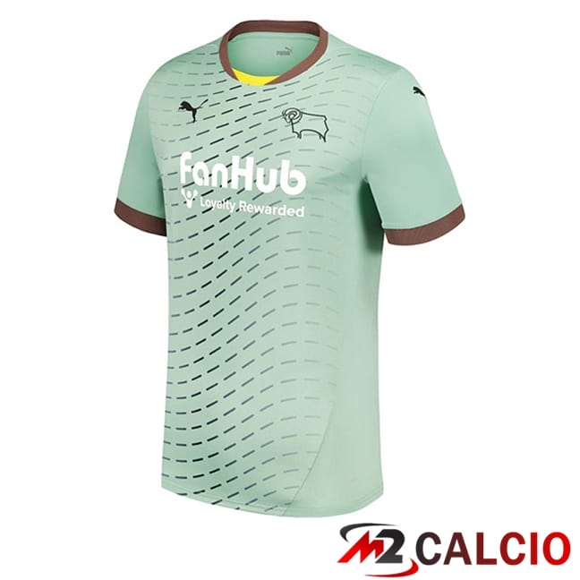Maglie Calcio Personalizzate,Tute Calcio Squadre,Maglia Nazionale Italiana Calcio | Maglie Calcio Derby County Seconda 2024/2025