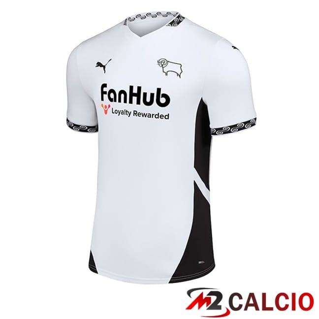 Maglie Calcio Personalizzate,Tute Calcio Squadre,Maglia Nazionale Italiana Calcio | Maglie Calcio Derby County Prima 2024/2025