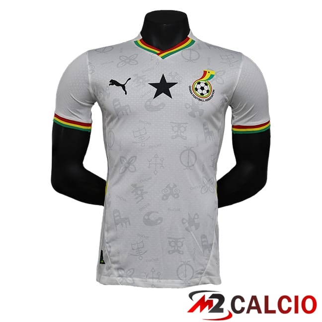 Maglie Calcio Personalizzate,Tute Calcio Squadre,Maglia Nazionale Italiana Calcio | Maglie Calcio Ghana Prima 2024/2025