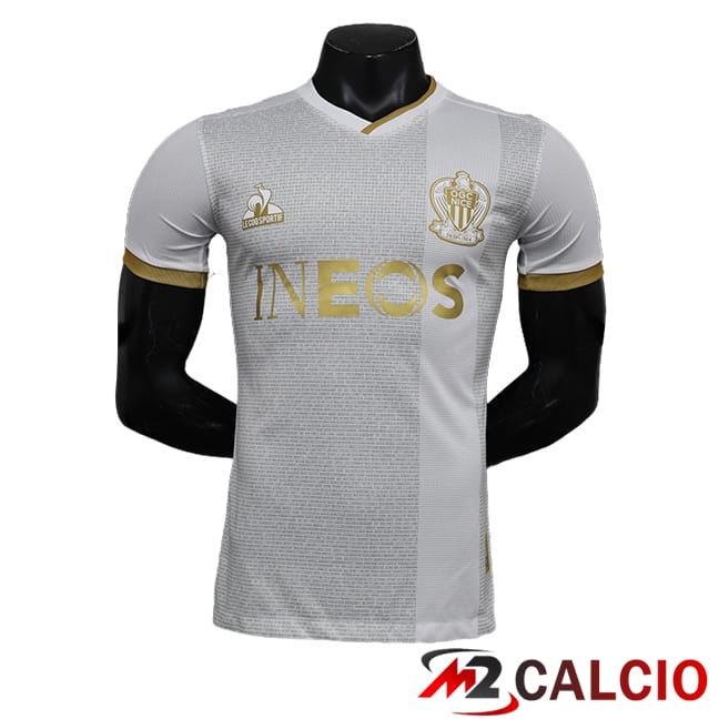 Maglie Calcio Personalizzate,Tute Calcio Squadre,Maglia Nazionale Italiana Calcio | Maglie Calcio OGC Nice Seconda 2024/2025