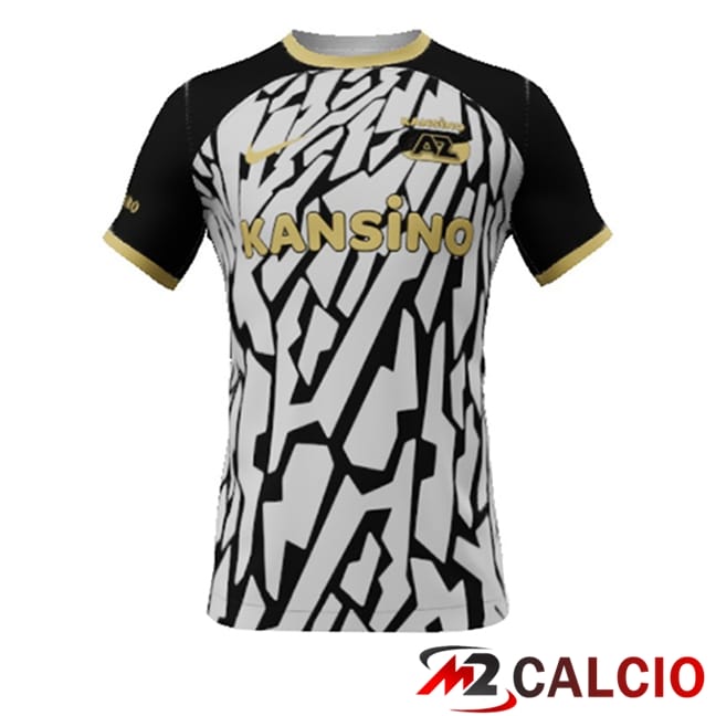 Maglie Calcio Personalizzate,Tute Calcio Squadre,Maglia Nazionale Italiana Calcio | Maglie Calcio AZ Alkmaar Terza 2024/2025
