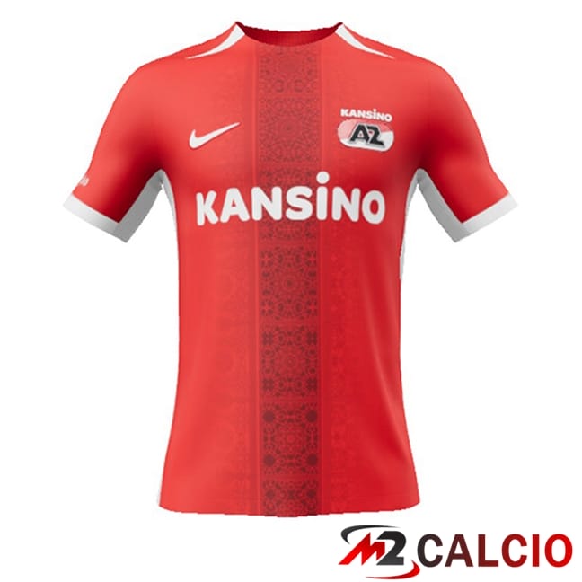 Maglie Calcio Personalizzate,Tute Calcio Squadre,Maglia Nazionale Italiana Calcio | Maglie Calcio AZ Alkmaar Prima 2024/2025