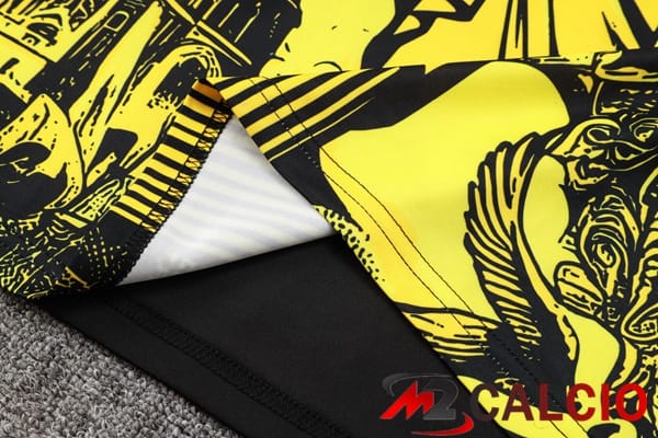 Insieme Tuta Calcio Brasile Giallo Nero 2024/2025