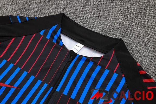 Insieme Tuta Calcio FC Barcellona Blu Nero Rosso 2024/2025