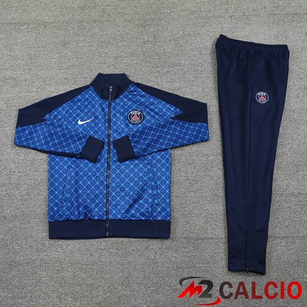 Insieme Tuta Calcio - Giacca Paris PSG Blu 2024/2025