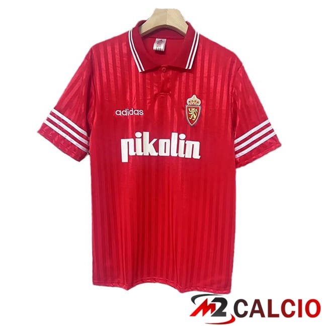 Maglie Calcio Personalizzate,Tute Calcio Squadre,Maglia Nazionale Italiana Calcio | Maglie Calcio Real Zaragoza Retro Seconda Rosso 1995-1996