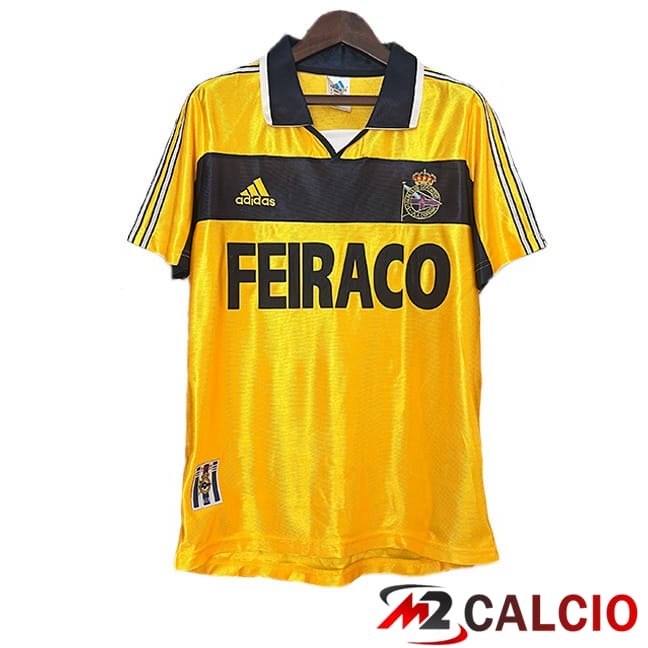 Maglie Calcio Personalizzate,Tute Calcio Squadre,Maglia Nazionale Italiana Calcio | Maglie Calcio Sportivo de La Coruna Retro Terza Giallo 1999-2000 Maglie Calcio Personalizzate,Tute Calcio Squadre,Maglia Nazionale Italiana Calcio | Maglie Calcio Sportivo de La Coruna Retro Terza Giallo 1999-2000