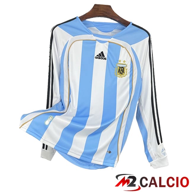 Maglie Calcio Argentina Retro Prima Manica Lunga 2006/2007