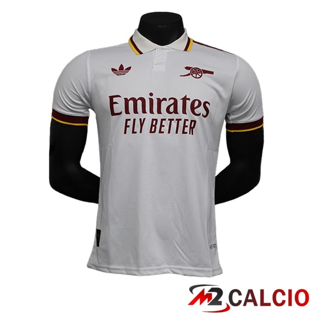 Maglie Calcio Personalizzate,Tute Calcio Squadre,Maglia Nazionale Italiana Calcio | Maglie Calcio Arsenal Edizione Speciale Bianco 2024/2025