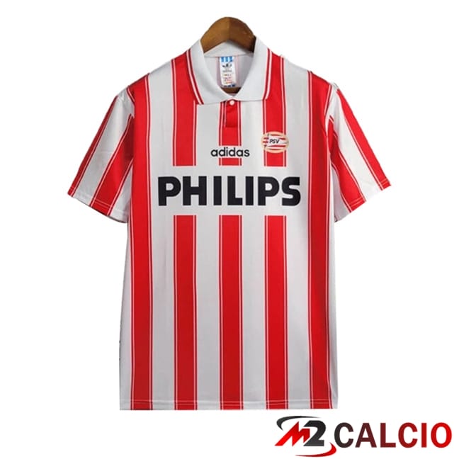 Maglie Calcio Personalizzate,Tute Calcio Squadre,Maglia Nazionale Italiana Calcio | Maglie Calcio PSV Eindhoven Retro Prima 1994/1995