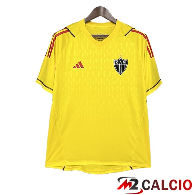 Maglie Calcio Personalizzate,Tute Calcio Squadre,Maglia Nazionale Italiana Calcio | Maglie Calcio Atletico Mineiro Portiere Giallo 2024/2025