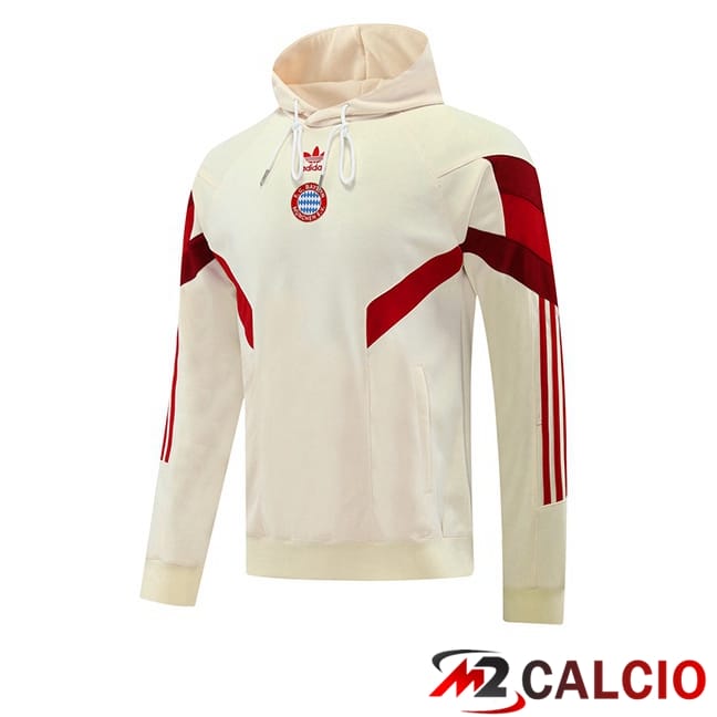 Maglie Calcio Personalizzate,Tute Calcio Squadre,Maglia Nazionale Italiana Calcio | Felpa Con Cappuccio Bayern Monaco Giallo 2024/2025