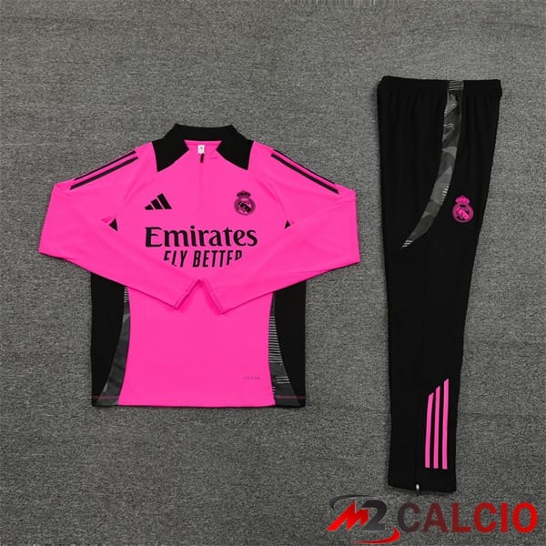 Insieme Tuta Calcio Real Madrid Rosa 2024/2025