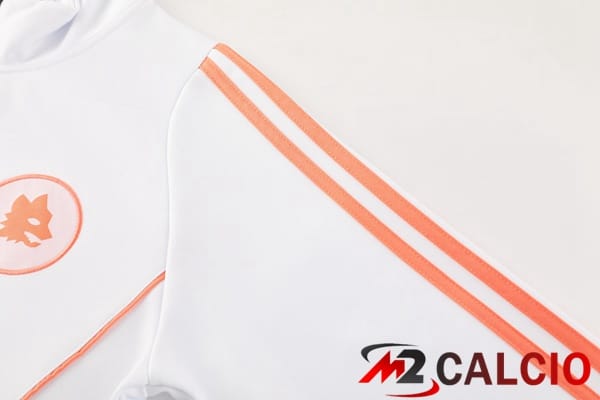 Insieme Tuta Calcio - Giacca AS Roma Bianco 2024/2025